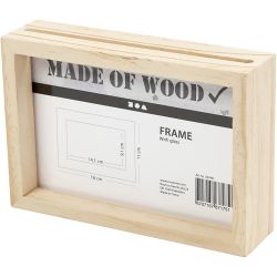 Double Frame, 4 cm, 16x11 cm, 1 pc