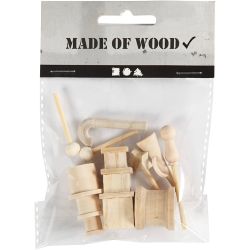 Small accessories, 2-5,5 cm, 1 pack