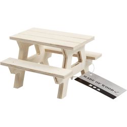 Picnic Bench, 5,5 cm, 8 cm, 1 pc