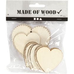Hearts, size 5,1x5,1 cm, 12 pc/ 1 pack