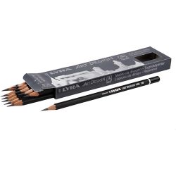 Art Design Drawing Pencils, dia. 6,9 mm, 3B, lead 1,8 mm, 12 pc/ 1 pack