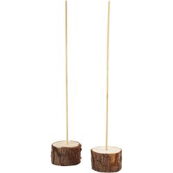 Wooden stands