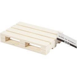 Mini pallet, 2,5 cm, 12 cm, 8 cm, 1 pc