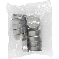 Candle Holder, H: 15 mm, dia. 44 mm, 12 pc/ 1 pack