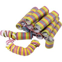 Party streamers, 12 roll/ 1 pack