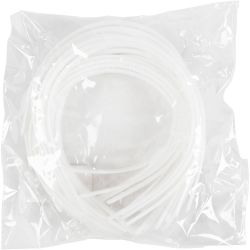 Hair Bands, W: 8 mm, white, 20 pc/ 1 pack