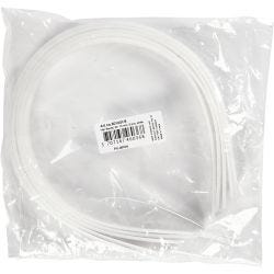 Hair Band, W: 13 mm, white, 5 pc/ 1 pack