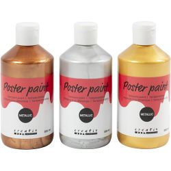 Poster paint Metallic