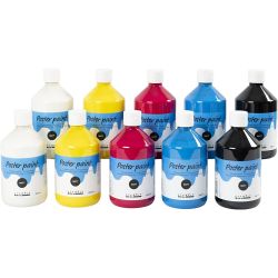 Poster paint Matte