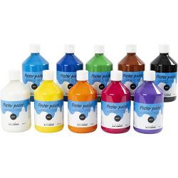 Poster paint Matte