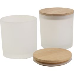 Glass Jars with Wooden Lids