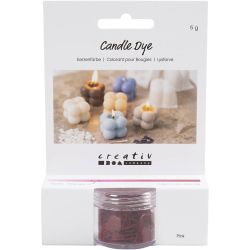 Candle Dye, pink, 5 g/ 1 pack