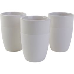 Mug with matte exterior
