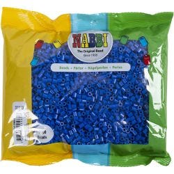 Fuse Beads, size 5x5 mm, hole size 2,5 mm, medium, dark blue (32232), 6000 pc/ 1 pack