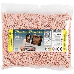 PhotoPearls, size 5x5 mm, hole size 2,5 mm, medium, rose (18), 6000 pc/ 1 pack