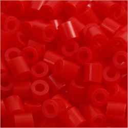 PhotoPearls, size 5x5 mm, hole size 2,5 mm, medium, red (19), 6000 pc/ 1 pack