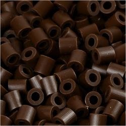 PhotoPearls, size 5x5 mm, hole size 2,5 mm, medium, dark brown (2), 6000 pc/ 1 pack
