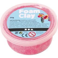 Foam Clay®, neon pink, 35 g/ 1 tub