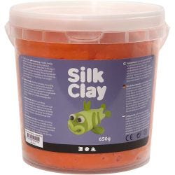 Silk Clay®, orange, 650 g/ 1 spann