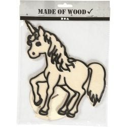 Decoration Figure, Unicorn, 19 cm, 1 pc