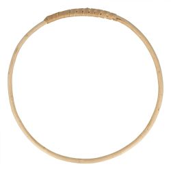 Wooden wicker circle