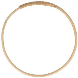 Wooden wicker circle