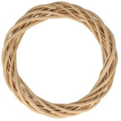 Wicker wreath to decorate