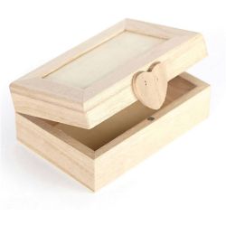 Wooden box to decorate