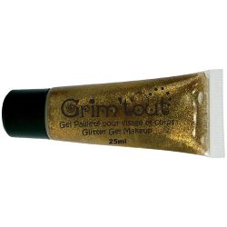 Glitter gel face paint