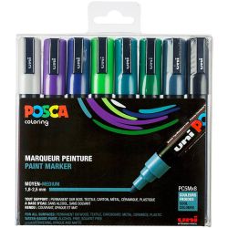 Set of Posca markers