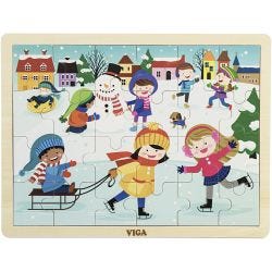 VIGA Wooden Jigsaw Puzzle