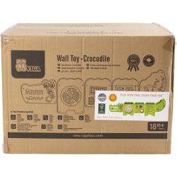 VIGA play wall with crocodile design