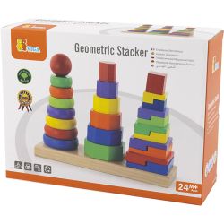 VIGA geometric stacking tower