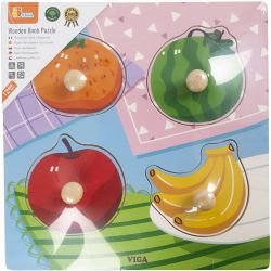VIGA wooden knob puzzles