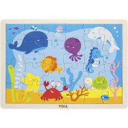 VIGA Wooden Jigsaw Puzzles