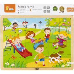 VIGA Wooden Jigsaw Puzzle