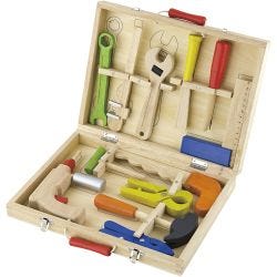 VIGA wooden toolbox