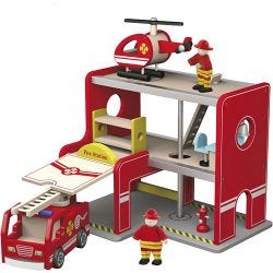 VIGA wooden fire station