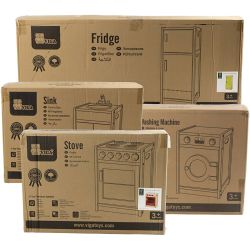 VIGA wooden play kitchen