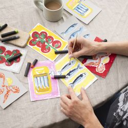 Mini Craft Kit Oil Pastels