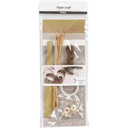 Creative Mix, Paper craft, natural, 1 pack