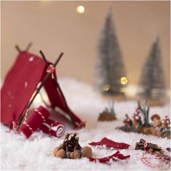 Mini Craft Kit Elf Door, Going Camping, 1 pack