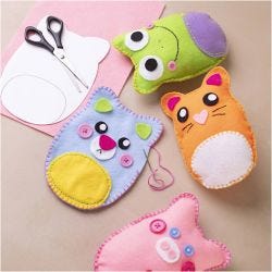 Starter Craft Kit Sewing, Teddy bears, 1 pack