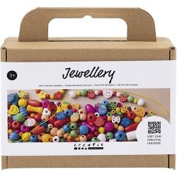 Mini Craft Mix Jewellery, happy colours, 1 pack