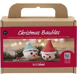 Mini Craft Kit Christmas Baubles