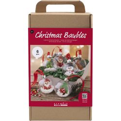 Craft Kit Christmas Baubles
