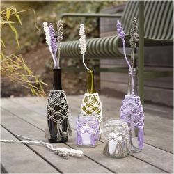 Craft Kit Macramé, Glass Decoration, 1 pack