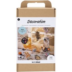 Craft Kit Decoration, Insects, worms and tombstones, assorted colours, 1 pack