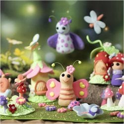 Craft Kit Modelling, Fairy, pastel colours, 1 pack