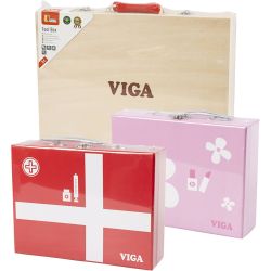 VIGA Wooden Playset, 33 parts/ 1 set